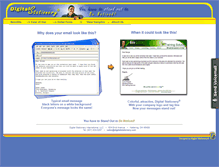 Tablet Screenshot of digitalstationery.com